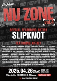 NU METAL特集DJイベント "NU ZONE Vol.4"