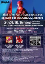 Bimi After Party from Special Box in Music Bar ROCKAHOLIC-Shinjuku-